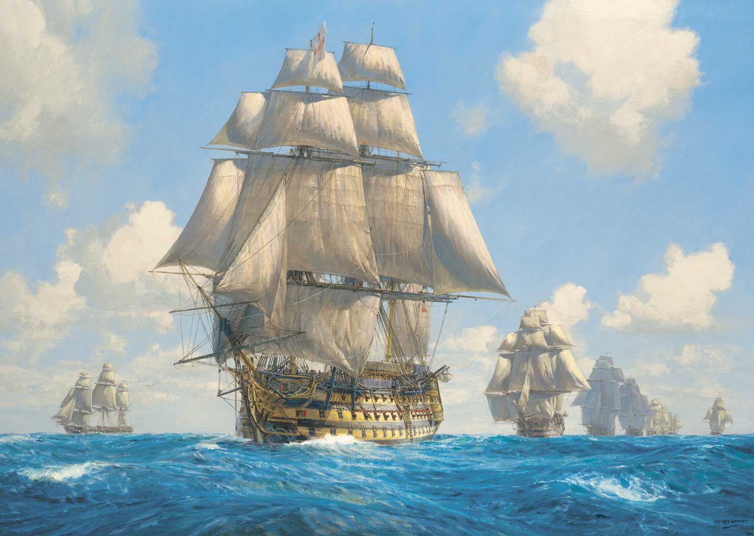 GEOFF HUNT, P.P.R.S.M.A. (British, Contemporary)